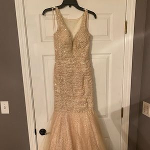 Gold Prom Dress